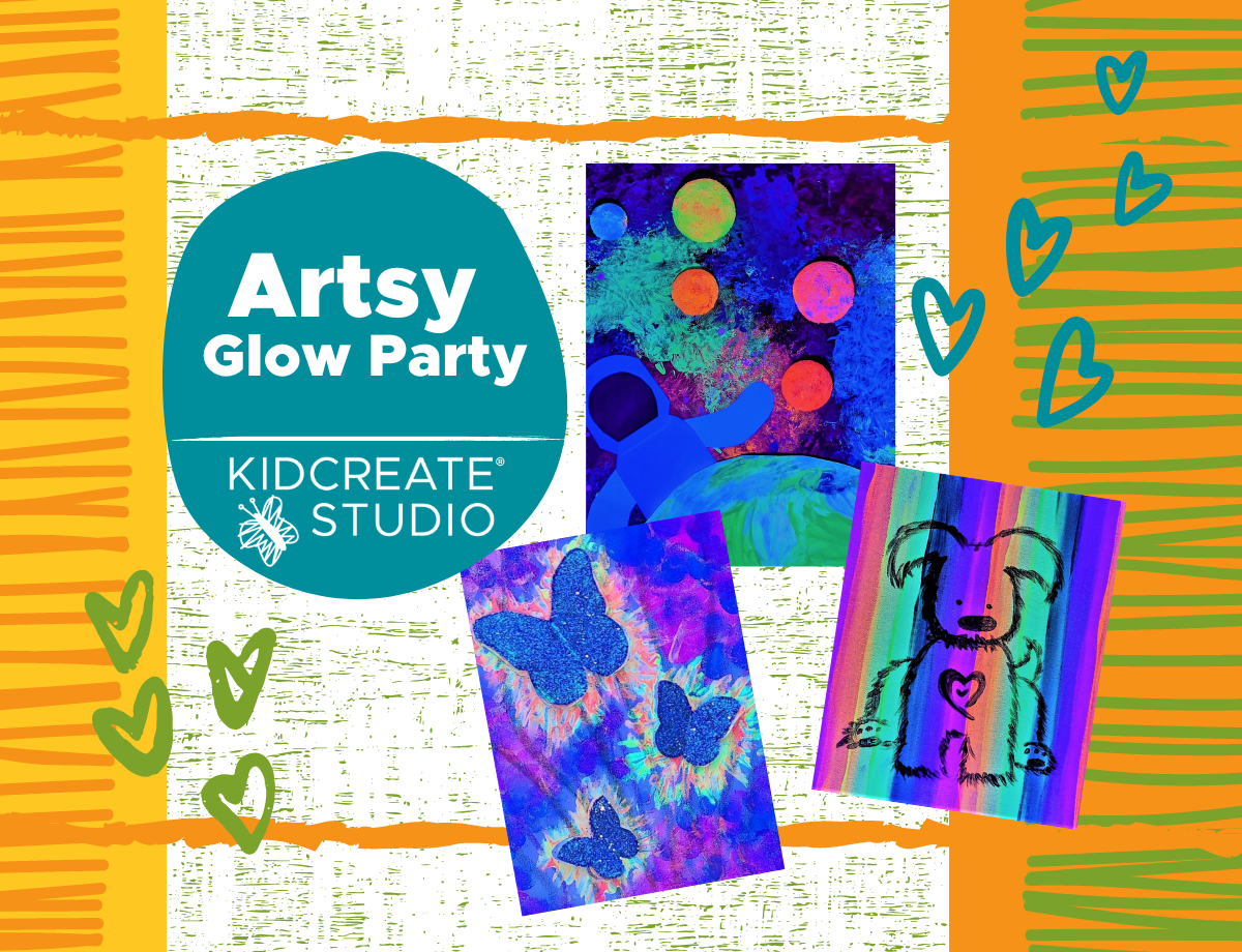 Artsy Glow Party Camp