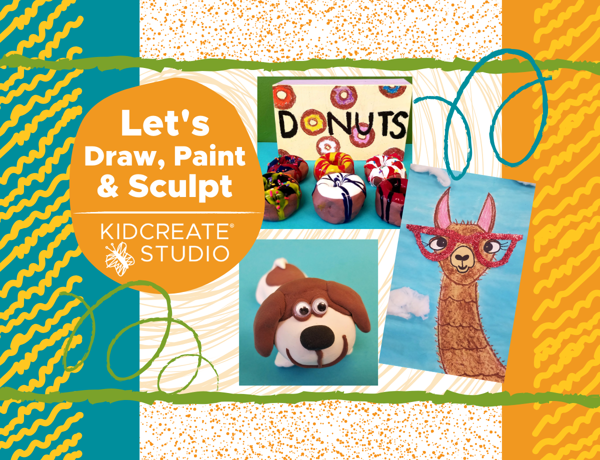 Let's Draw, Paint & Sculpt